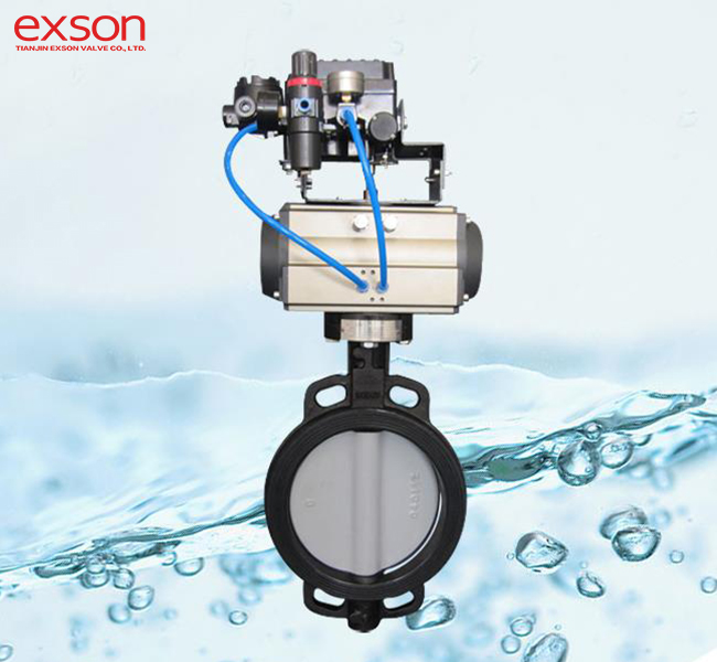 Pneumatic Actuator Butterfly Valve
